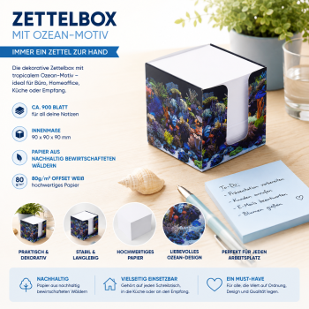 Preview: Zettelbox Meerwasser